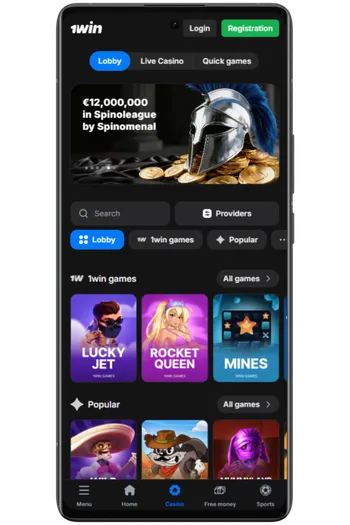 Visiting the Lucky Jet casino website